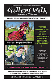 Gallery Walk Brattleboro April 2015 cover
