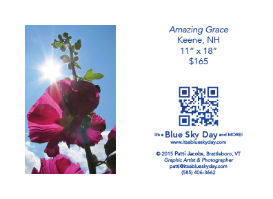 Amazing Grace :: Keene, NH :: 11” x 18” :: $165