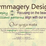infoSUNFLOWER-promo-tag-bookmark-to-go-with-Symmagery-yogaMats2012