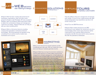 B Square Web brochure inside...